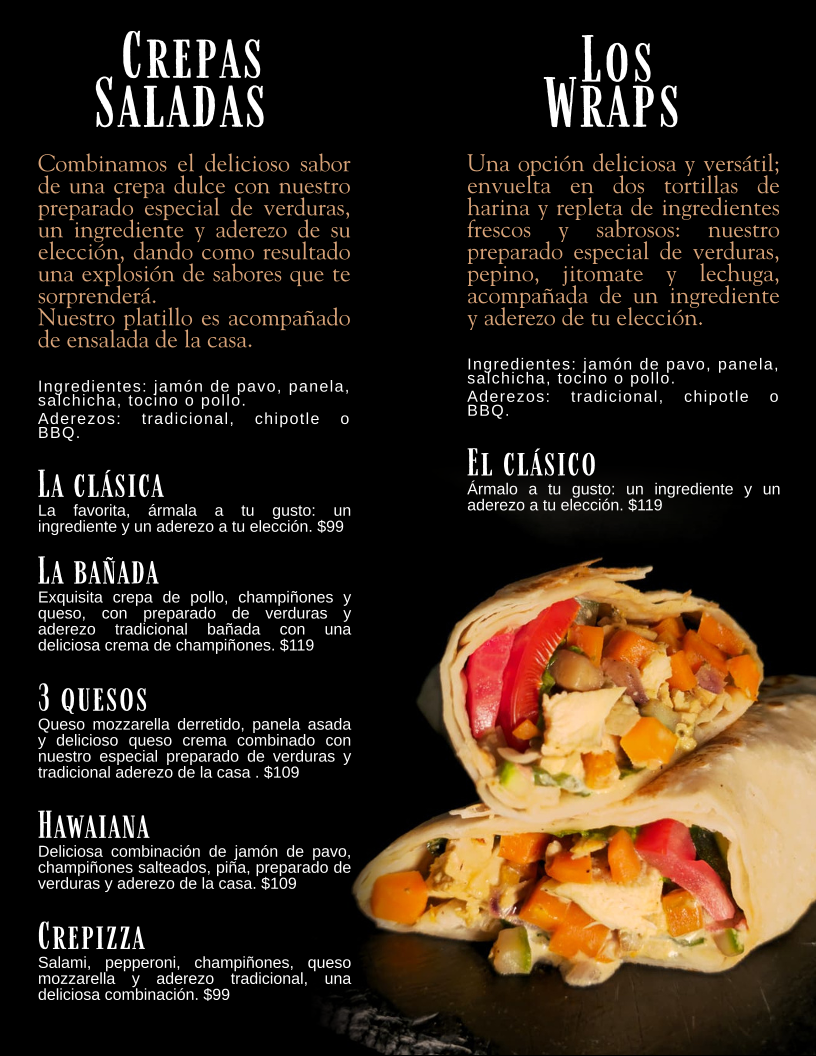 Restaurante Zona 3 Autlán Menu - Image 2