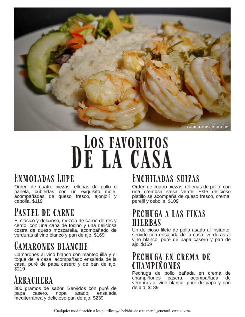 Restaurante Zona 3 Autlán Menu - Image 4